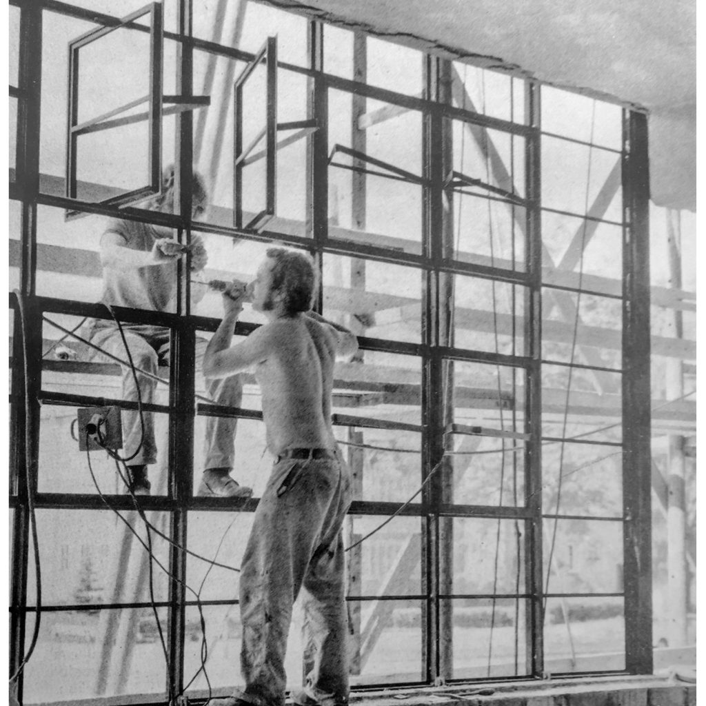 Panel: the Bauhaus building and its restoration, 1976