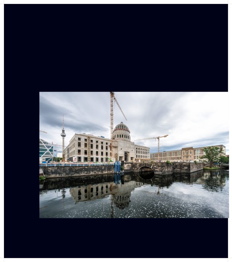 Panel: Palast der Republik: the site today